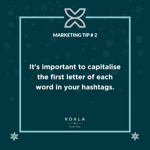does capitalization matter in hashtags
