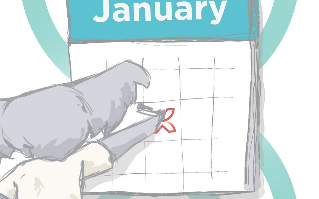 Koala Digital Social Media Content Calendar January 2024