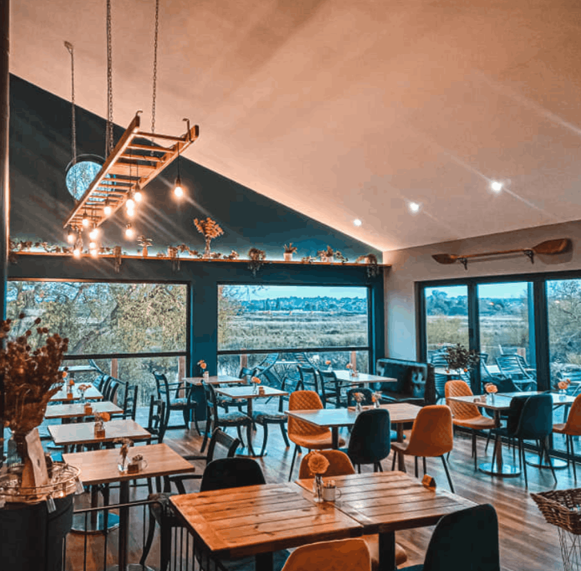 Café interior for website redesign
